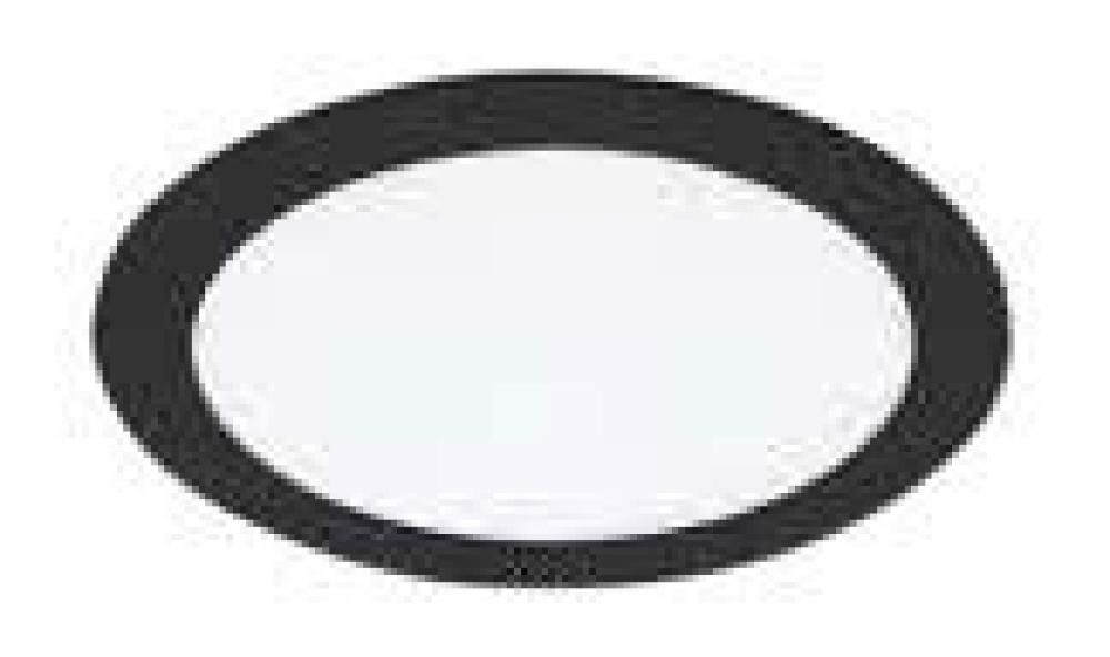 JK ECO SERIES LD472 Siyah Slim Yuvarlak LED Panel 12W (6500K)