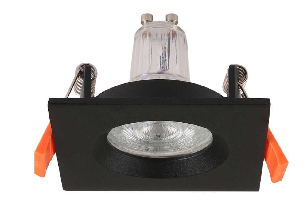 JUPITER JH608S SİYAH Alüminyum Kare Spot