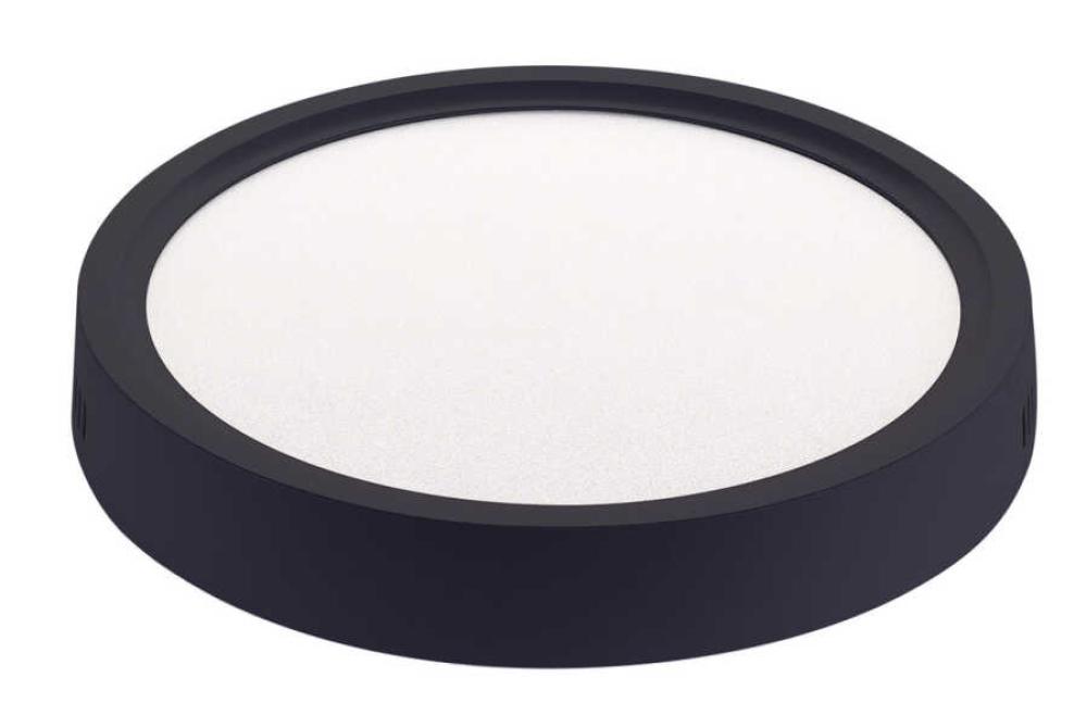 JUPITER LC447S 18W Sıva Üstü Yuvarlak Siyah Kasa 3000K