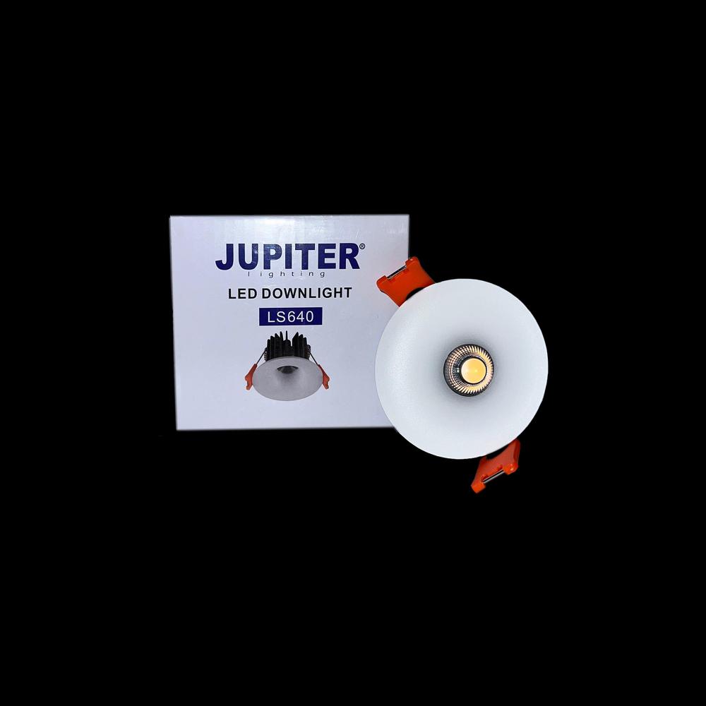 JUPITER LS640B BEYAZ Alüminyum Sabit Led Spot 3000K
