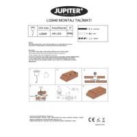 JUPITER LG946 LED Gömme Bahçe Armatürü (3000K)