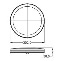 JUPITER LW300 LED Bahçe Tavan Armatürü