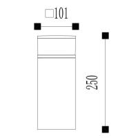 JUPITER PREMIUM LG910 Alüminyum Antrasit 6Watt 